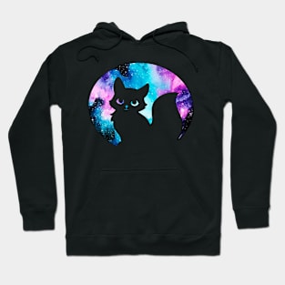 Cute Galaxy Fox Silhouette Hoodie